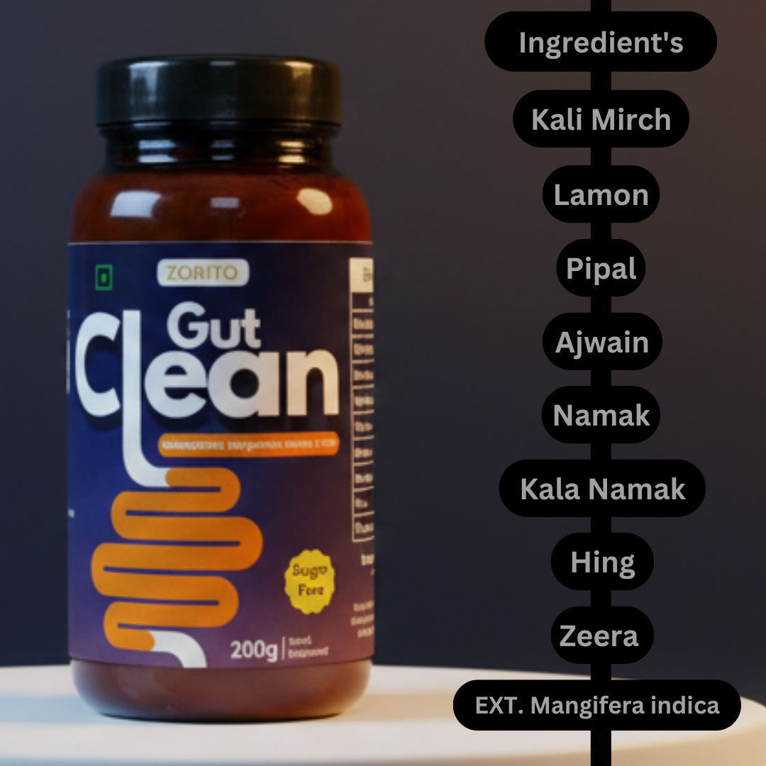 Gut Clean Powder – Constipation, Gas & Acidity ke liye Ayurvedic Gut Cleanser