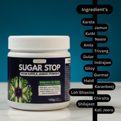 Sugar Stop Powder – Ayurvedic Sugar Management Supplement