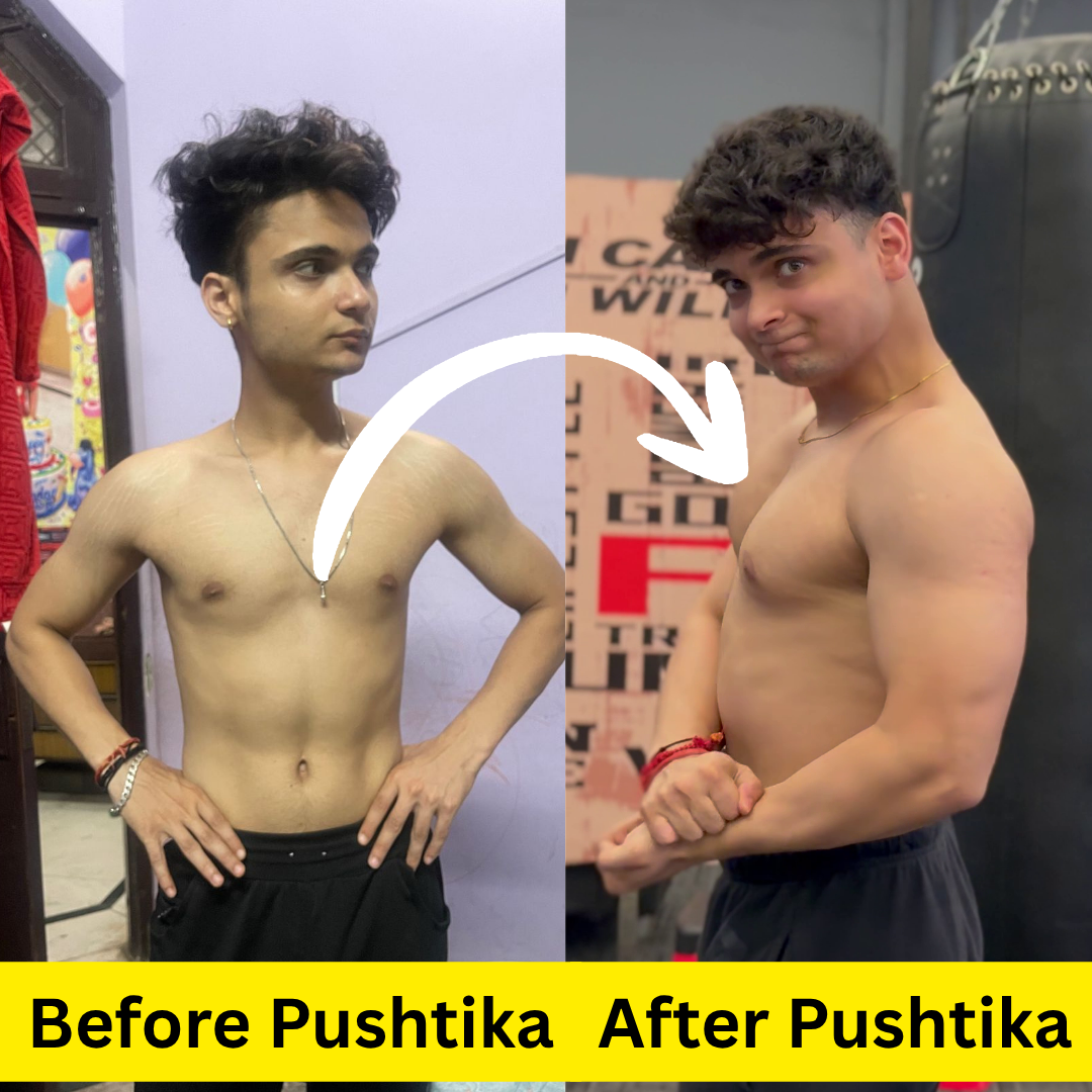 Pushtika: Healthy Weight Gain & Muscle Building Capsules