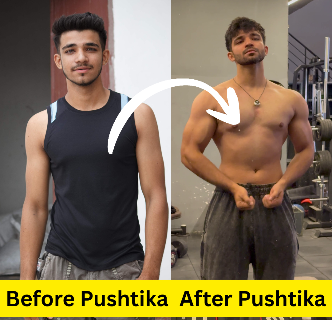 Pushtika: Healthy Weight Gain & Muscle Building Capsules