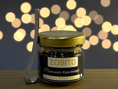 Zosito Pure Shilajit – Boost Energy, Stamina & Testosterone Naturally